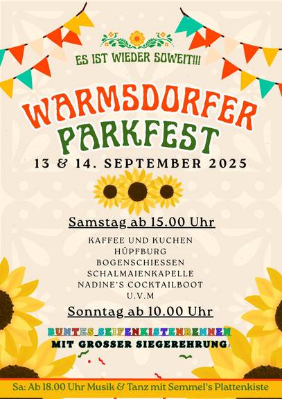 Warmsdorfer Parkfest 2025 1