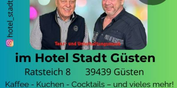 Flyer Flyer Hotel Stadt Güsten 14.09.2025