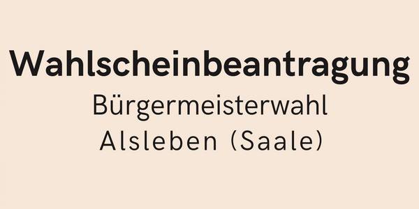 b rgermeisterwahl alsleben