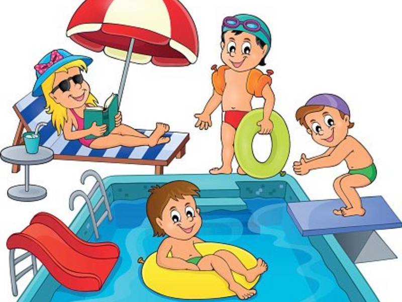 schwimmbad clipart 6
