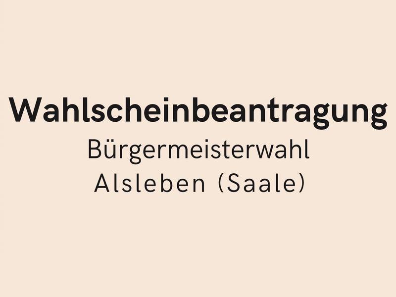 b rgermeisterwahl alsleben